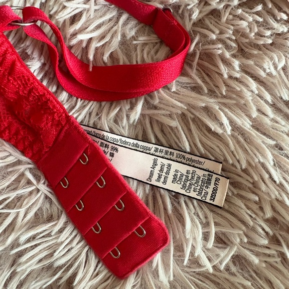 Women's Lace Bra Set - Red, Purple, Mint - Picture 6 of 7